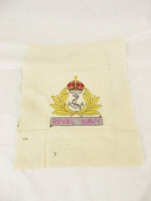 WW2 Embroided Royal Navy Fabric