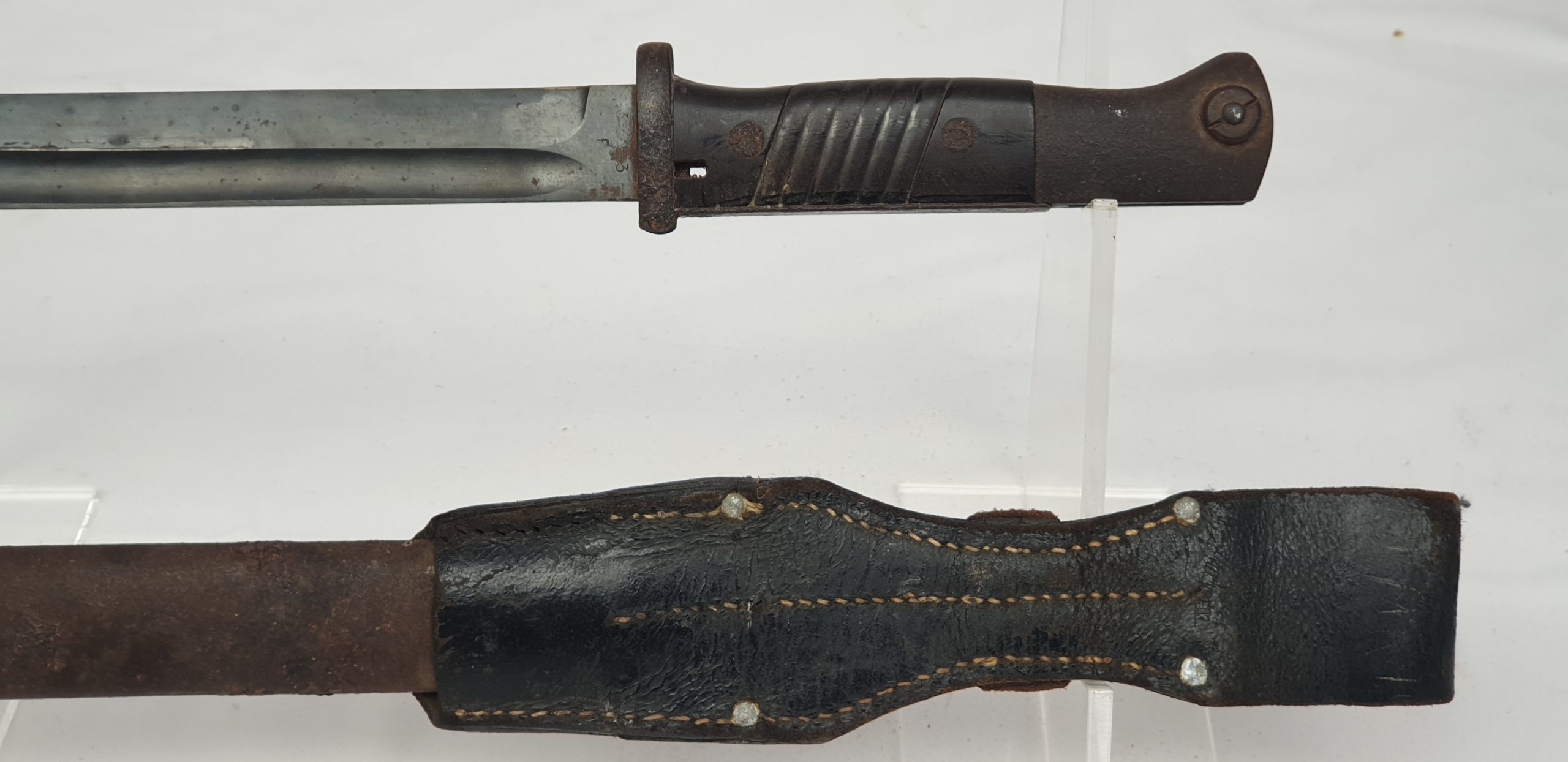 WW2 German K98 bayonet, Scabbard & Frog - Image 8