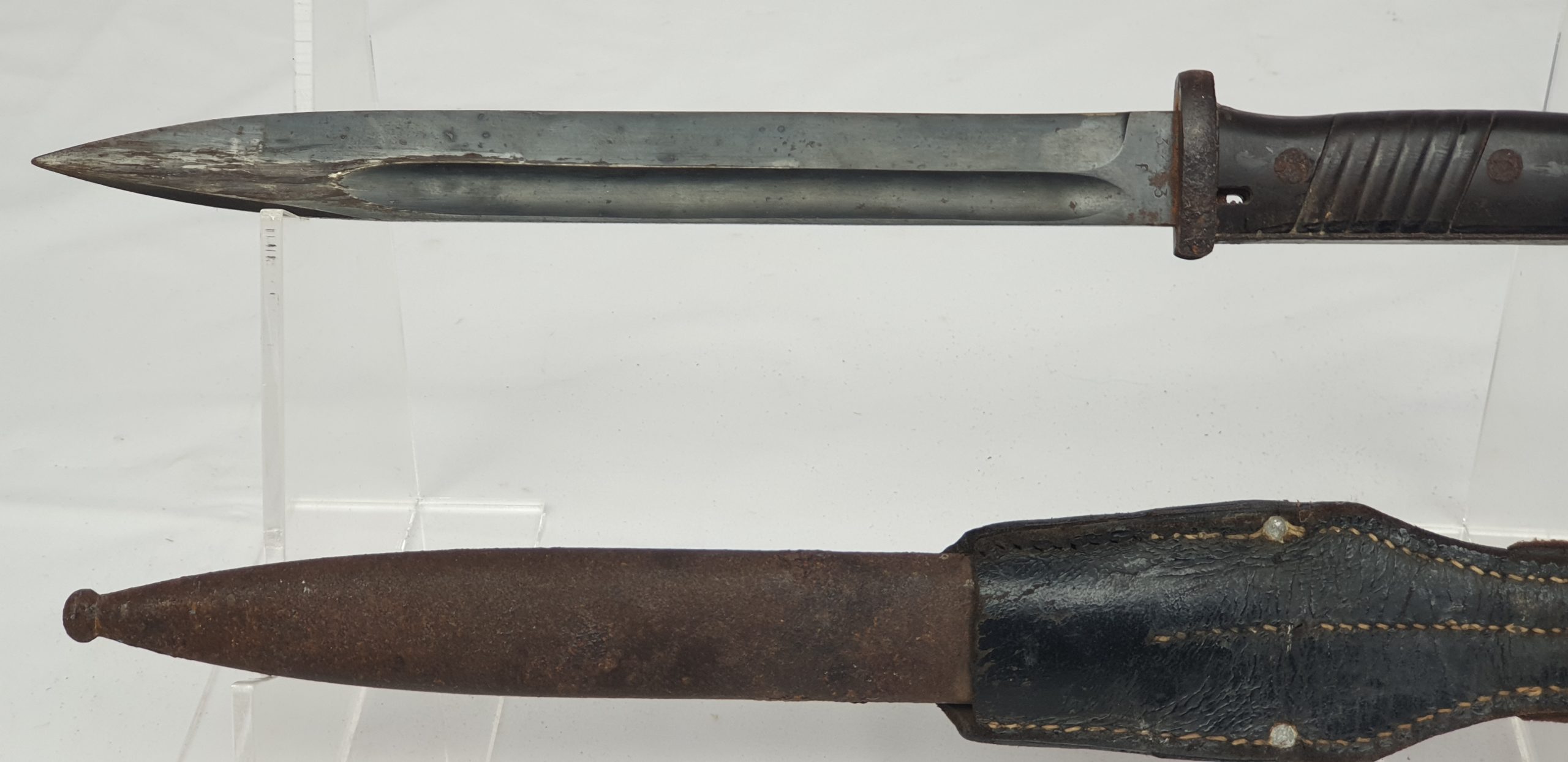 WW2 German K98 bayonet, Scabbard & Frog - Image 9