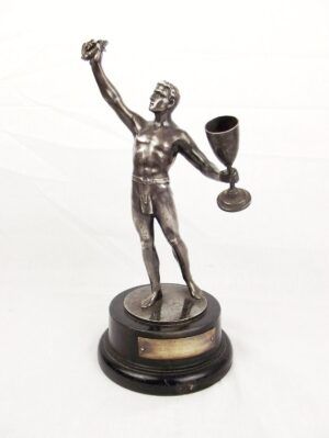 WW2 German Military Sports Trophy Dated 1941 Awarded to Karl Müller