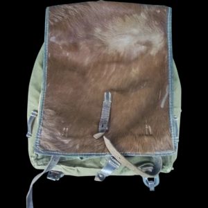 WW2 German Model 1939 Pony Fur Tournister Backpack 1943 Dated