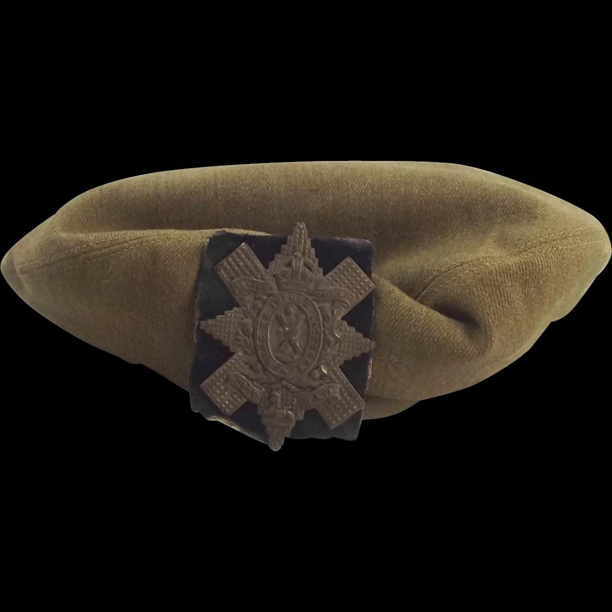 WW2 Glasgow Highlanders Beret