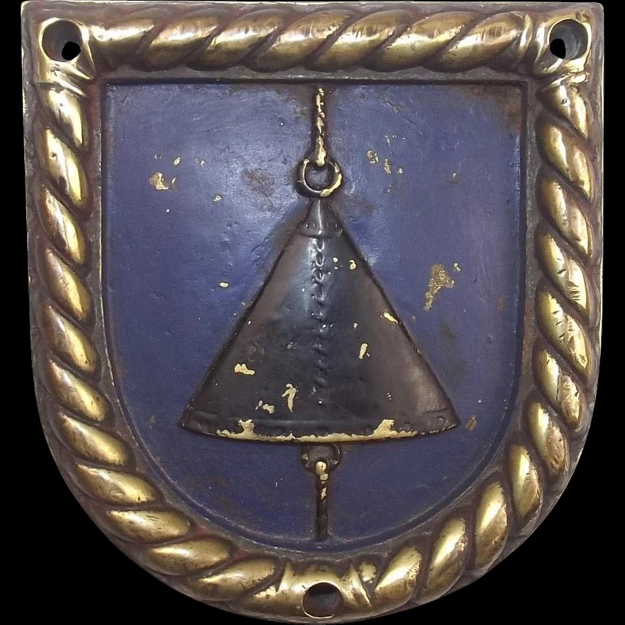 WW2 HMS Stormcloud Bronze Boats Badge 1944 Minesweeper