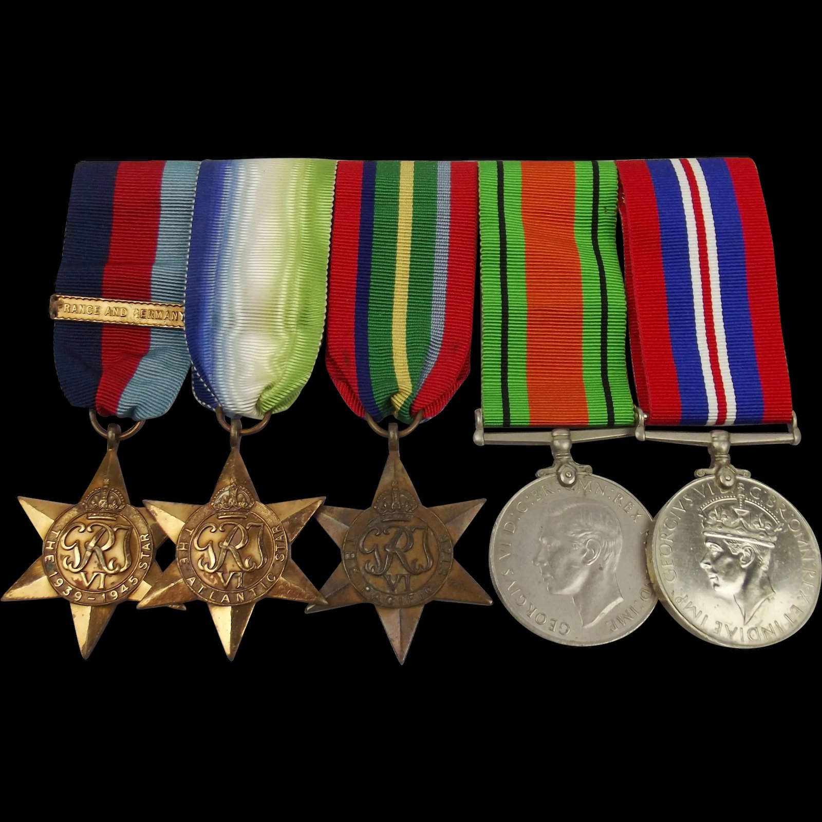 WW2 Medal Set - Unnamed