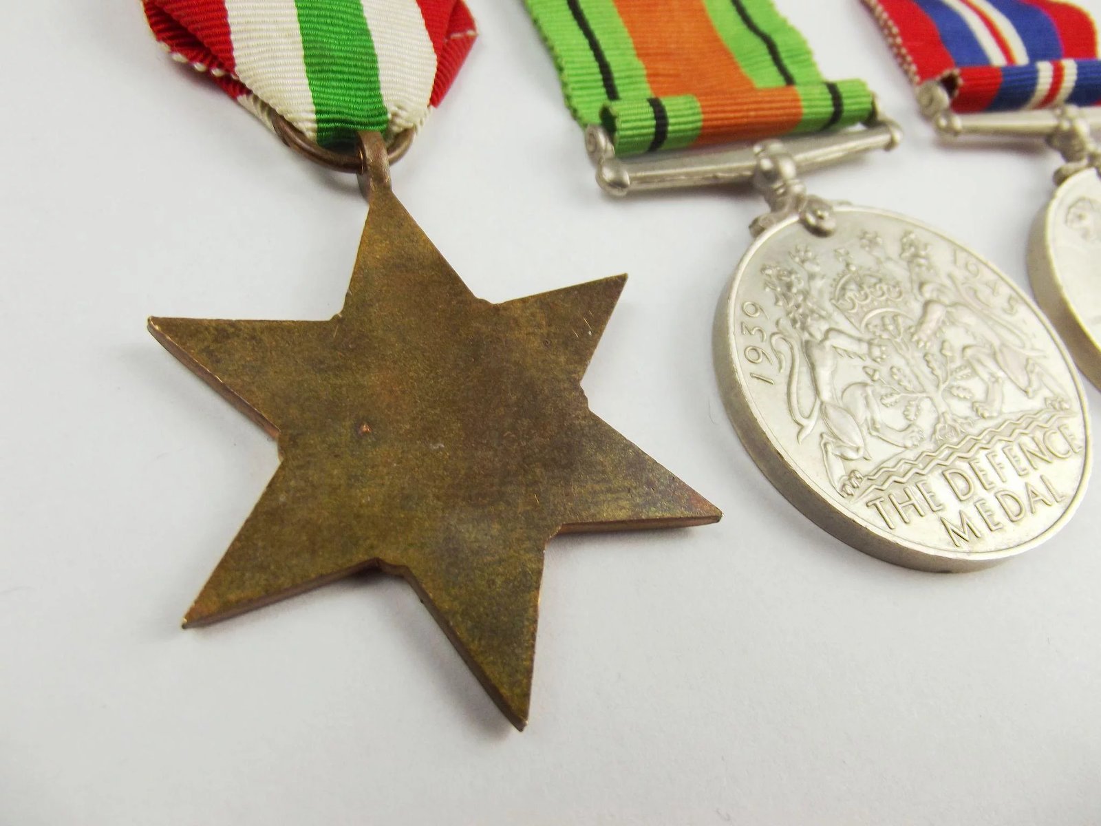 WW2 Medal Trio Including The Italy Star - Image 5
