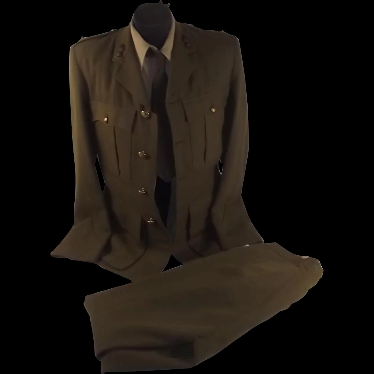 WW2 Period Named Royal Artillery No. 2 Uniform