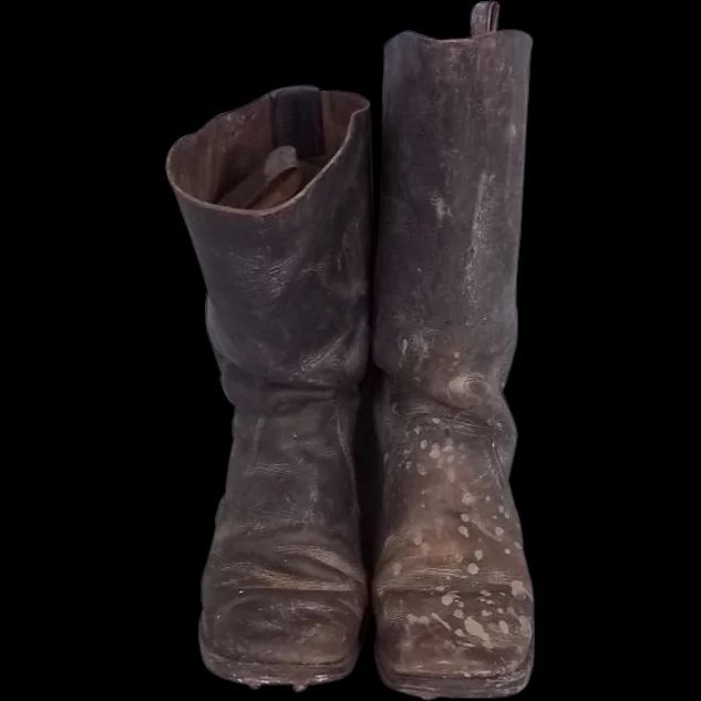 WWI German Cavalry Boots