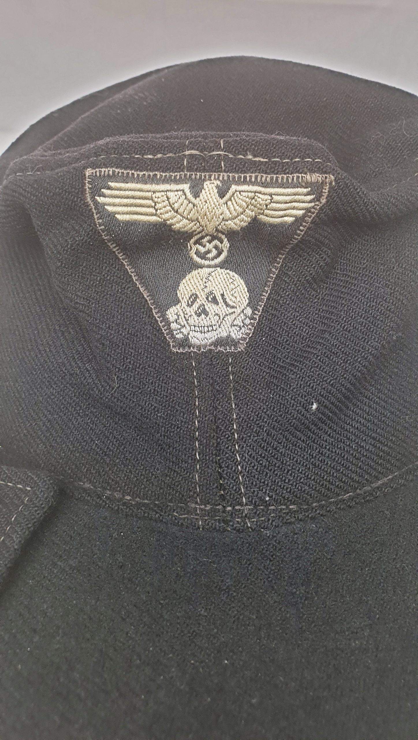 Waffen-SS Black Visor Cap - Image 8