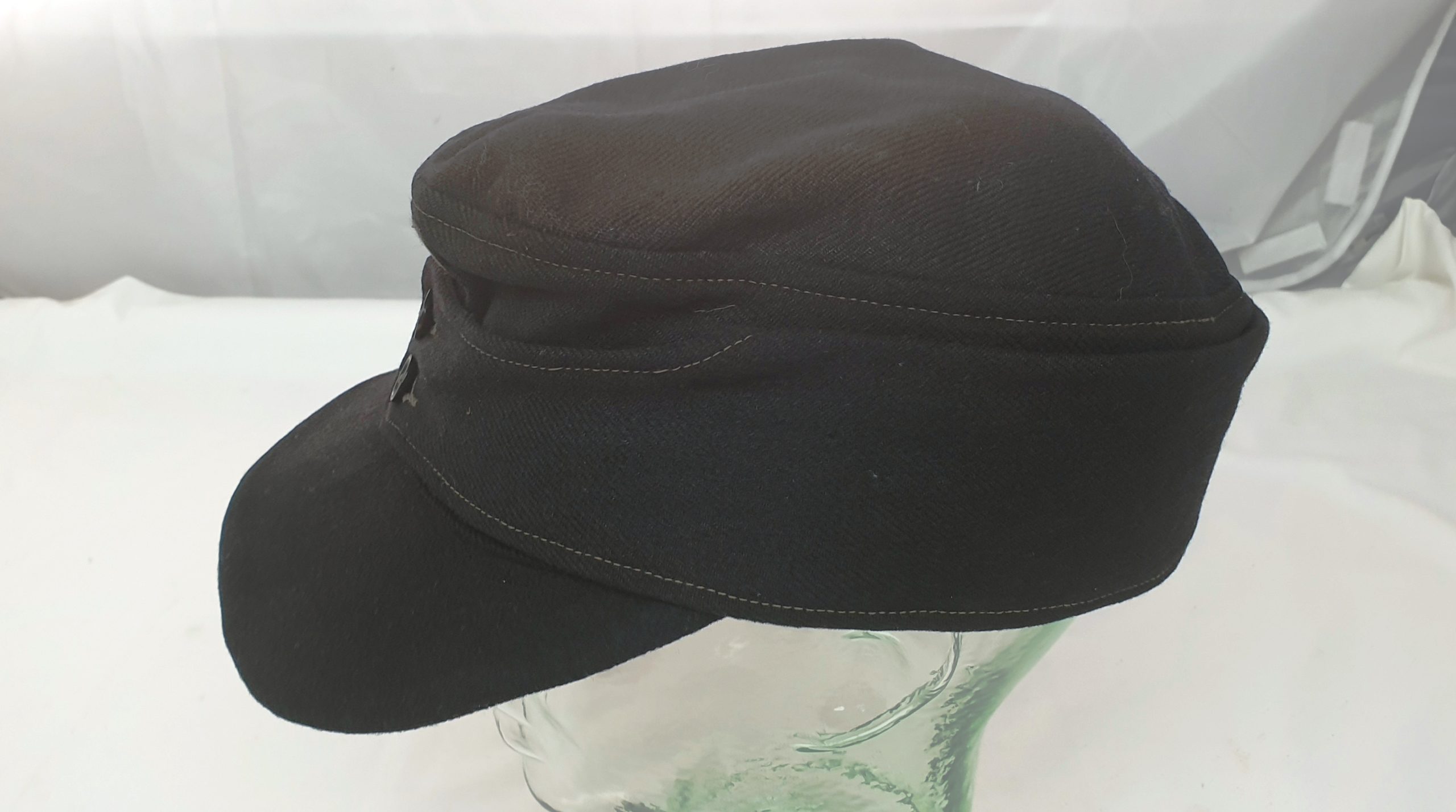 Waffen-SS Black Visor Cap - Image 6