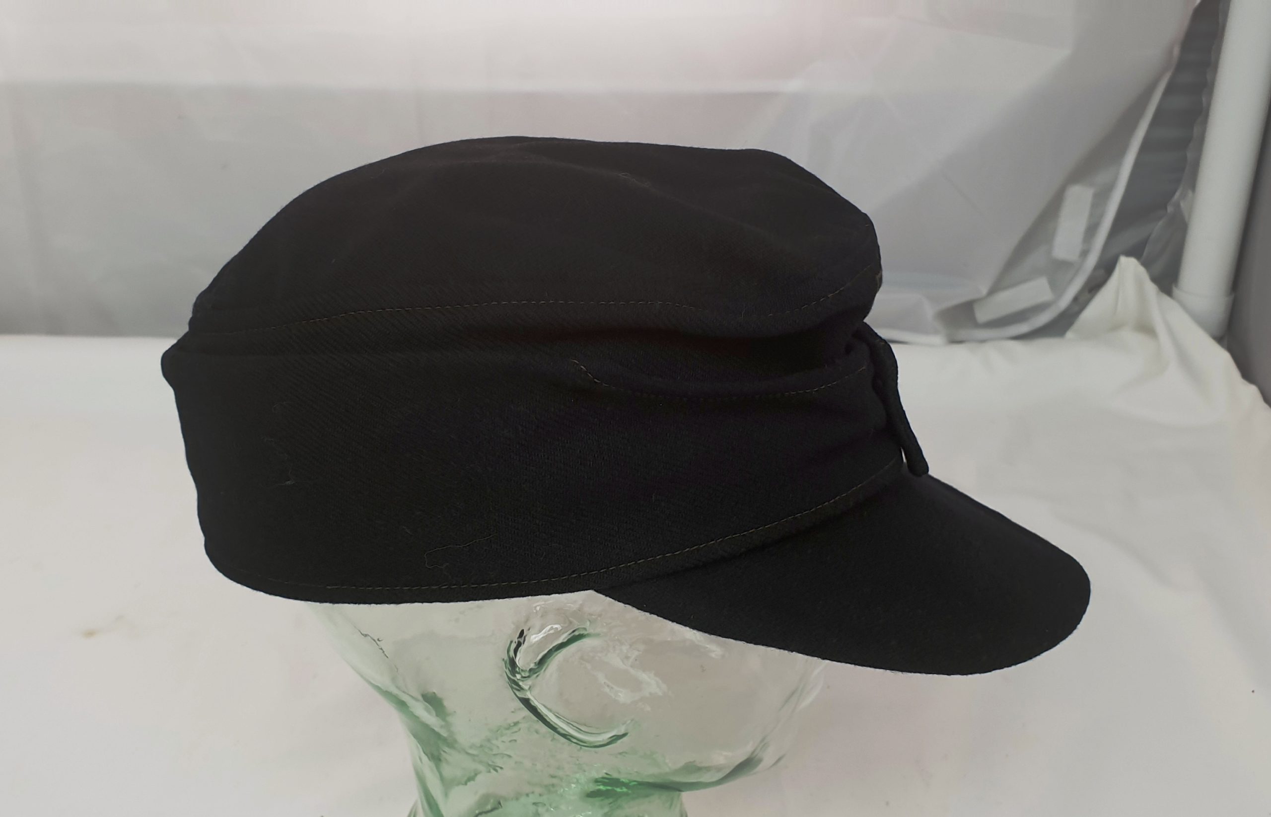 Waffen-SS Black Visor Cap - Image 4