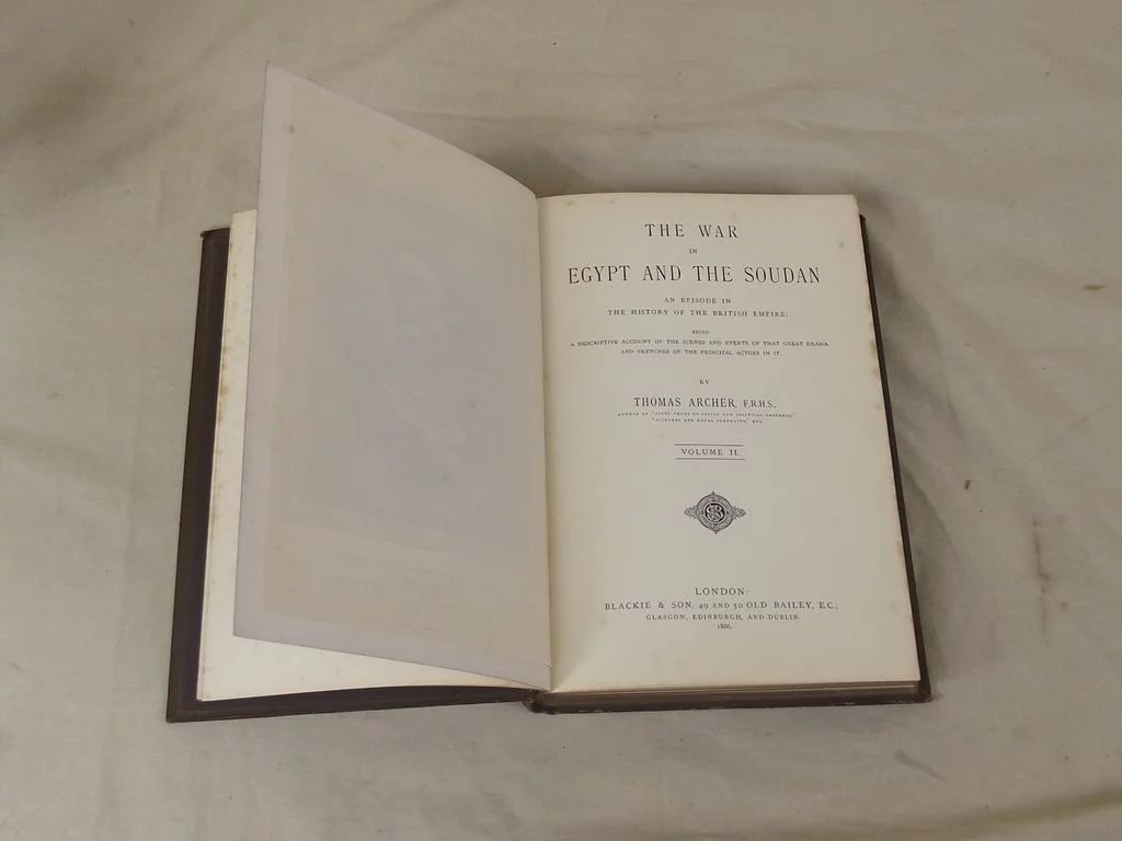 The War In Egypt And The Soudan By Thomas Archer, 2 Volumes - Image 7