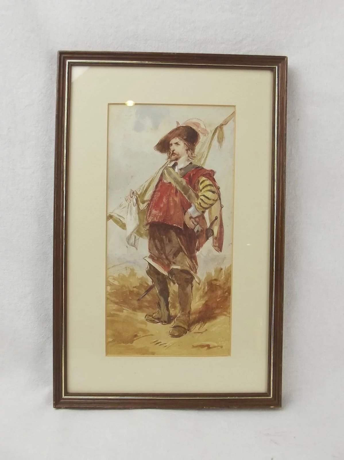 Watercolour Of A Cavalier By F. Allan Stewart (1865-1951) - Image 2