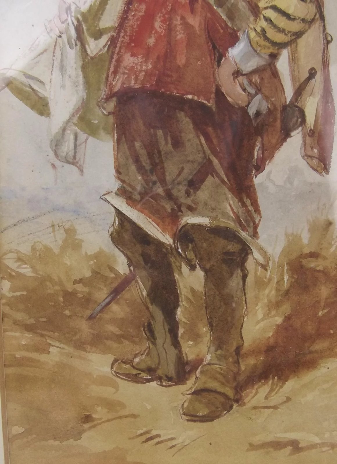 Watercolour Of A Cavalier By F. Allan Stewart (1865-1951) - Image 7