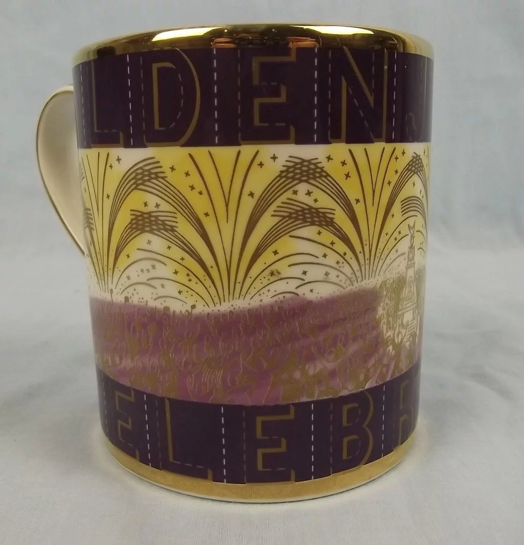 Wedgwood Queen Elizabeth II Golden Jubilee Commemorative Mug - Image 4
