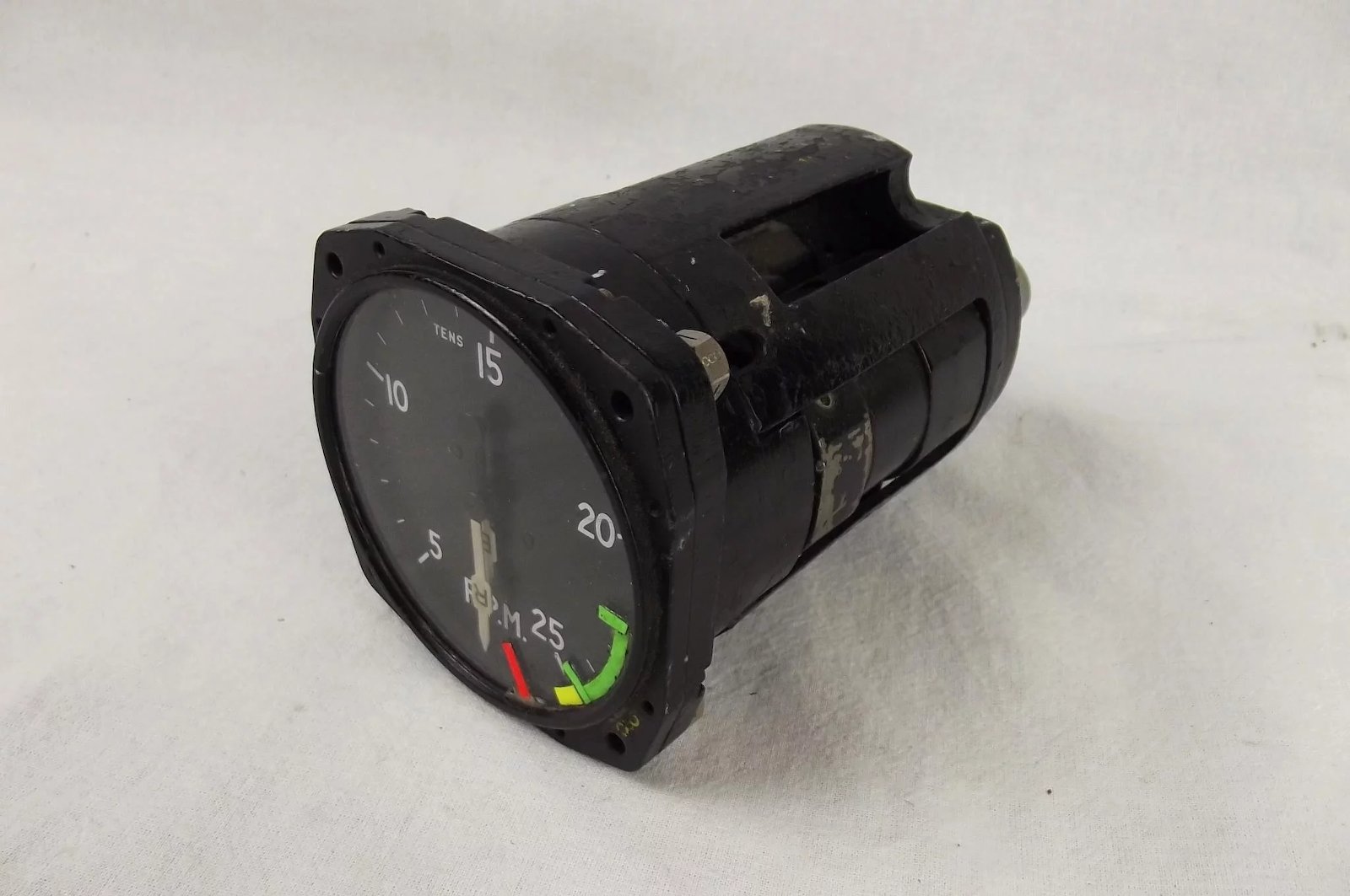 Westland Wessex Helicopter Tachometer Gauge Ex Falklands Bay 75 - Image 3
