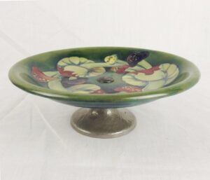 William Moorcroft & Tudric Pewter For Liberty & Co. Claremont Tazza c1920