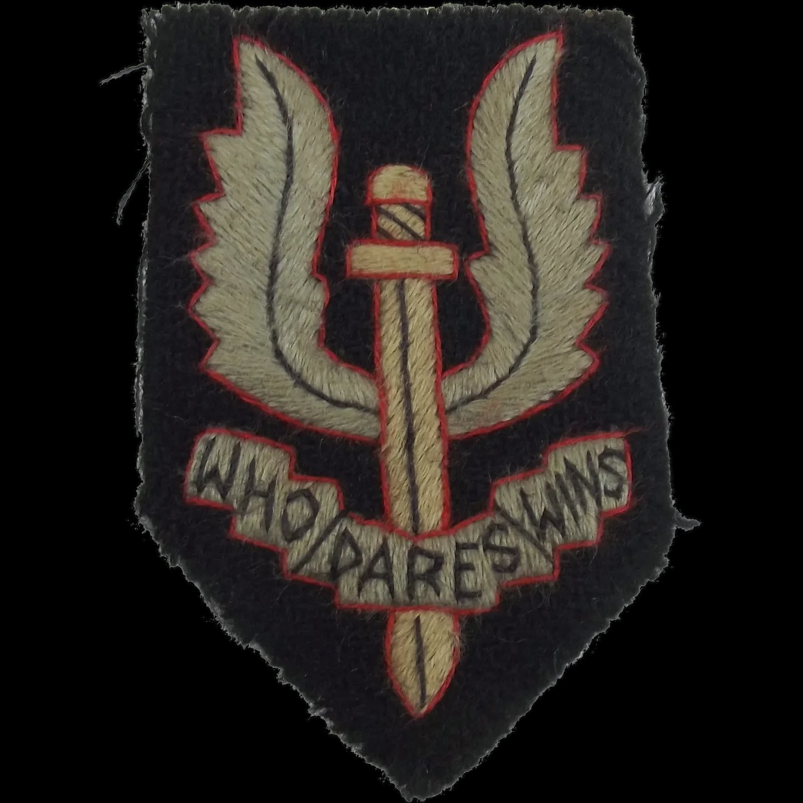 World War 2 SAS Cap Badge