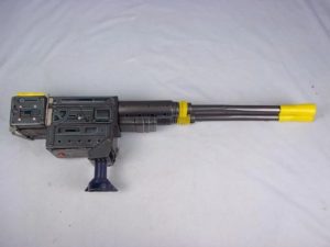 c.1960's Japanese Modern Toys Tinplate Battery Operated Toy Machine Gun