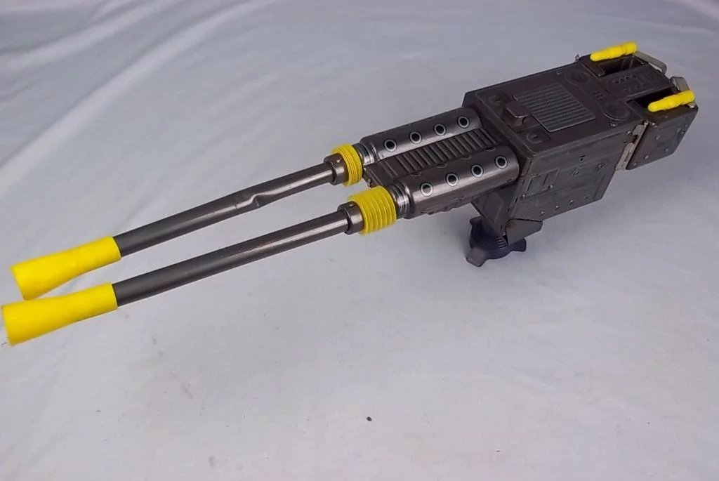 c.1960's Japanese Modern Toys Tinplate Battery Operated Toy Machine Gun - Image 3