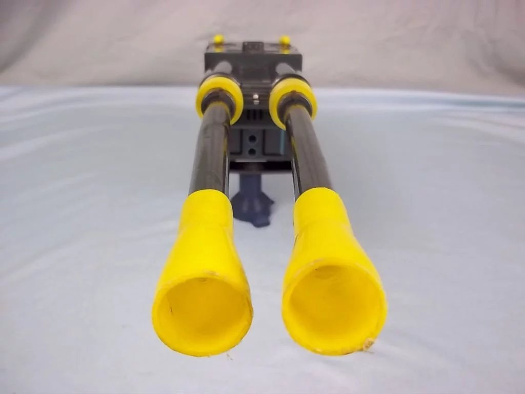 c.1960's Japanese Modern Toys Tinplate Battery Operated Toy Machine Gun - Image 6