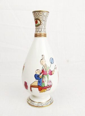 c1810 Small Chinoiserie Vase Possibly Staffordshire