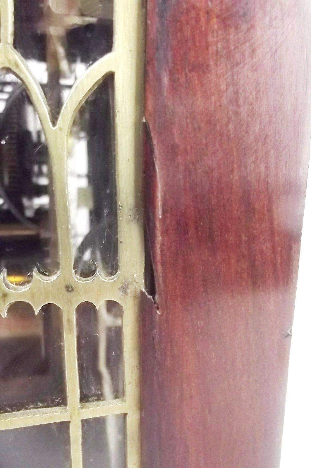 c1840 Mahogany Striking Double Fusee Bracket Clock By M. Ketterer Of Portsea - Image 6