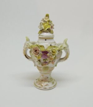c1840 Miniature Sitzendorf Vase