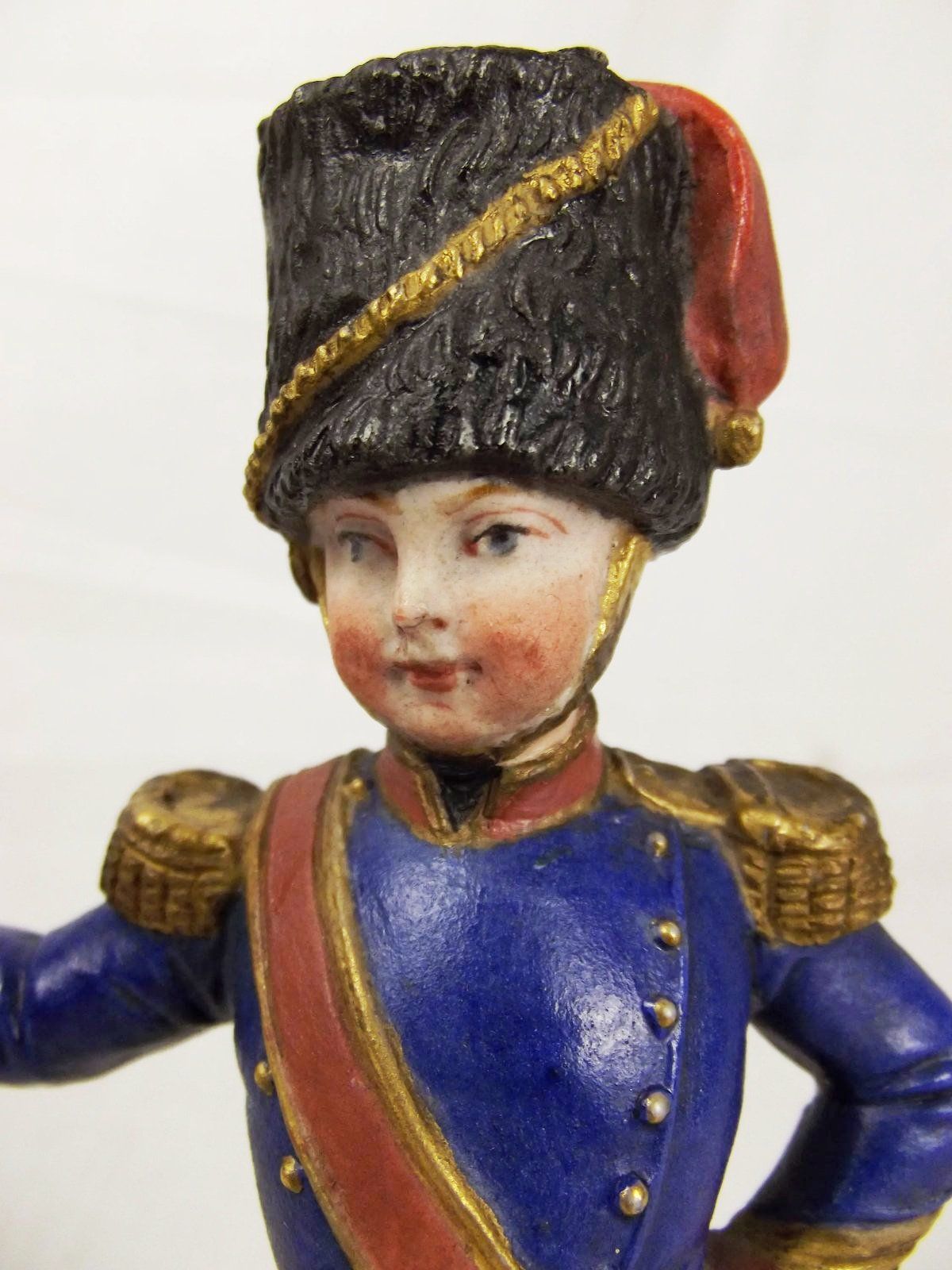 c1858 Royal Vienna Porcelain Hussar Figurine - Image 4