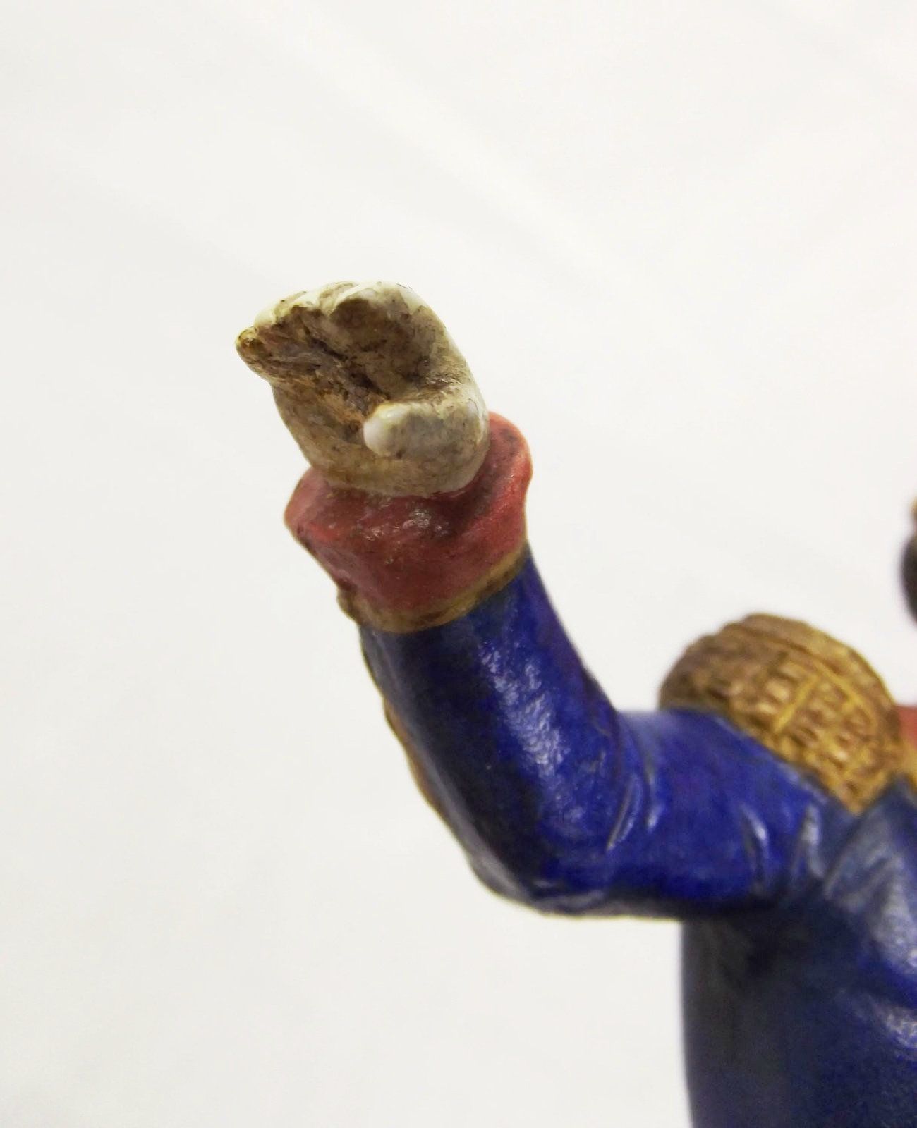 c1858 Royal Vienna Porcelain Hussar Figurine - Image 9