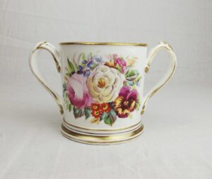 c1860 Coalport Loving Cup