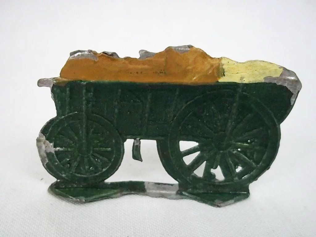 c1900/20 Nap.1. Baggage Train Vintage Tin Flats 5 Pieces. Boxed - Image 4