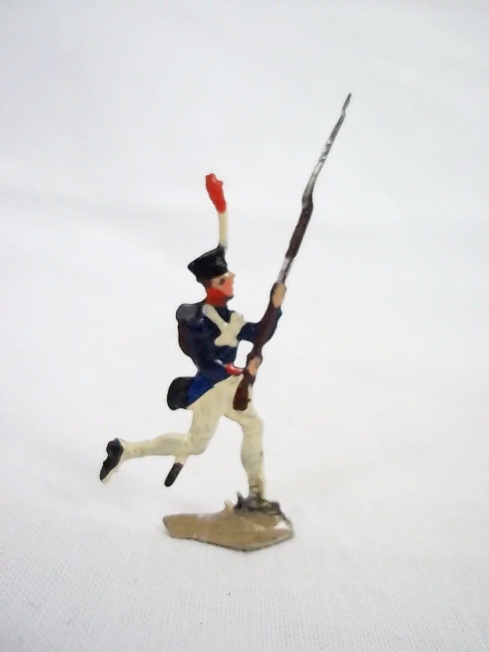 c1900/20 Napoleon 1 French Young Guards Attacking Vintage Tin/Lead Flats Boxed - Image 4