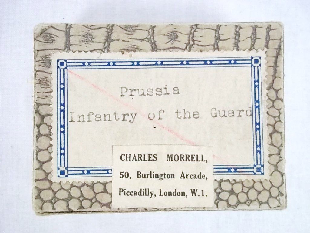 c1900/20 Prussian Infantry of the Guard Vintage Tin Flats 21 Pieces. Boxed - Image 3