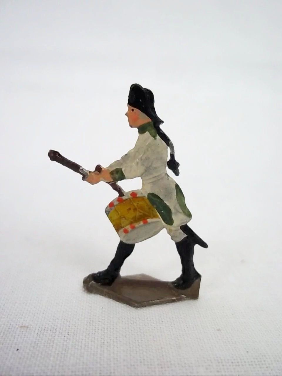 c1900/20 Spanish Infantry Storming Vintage Tin Flats 20 Pieces. Boxed - Image 4