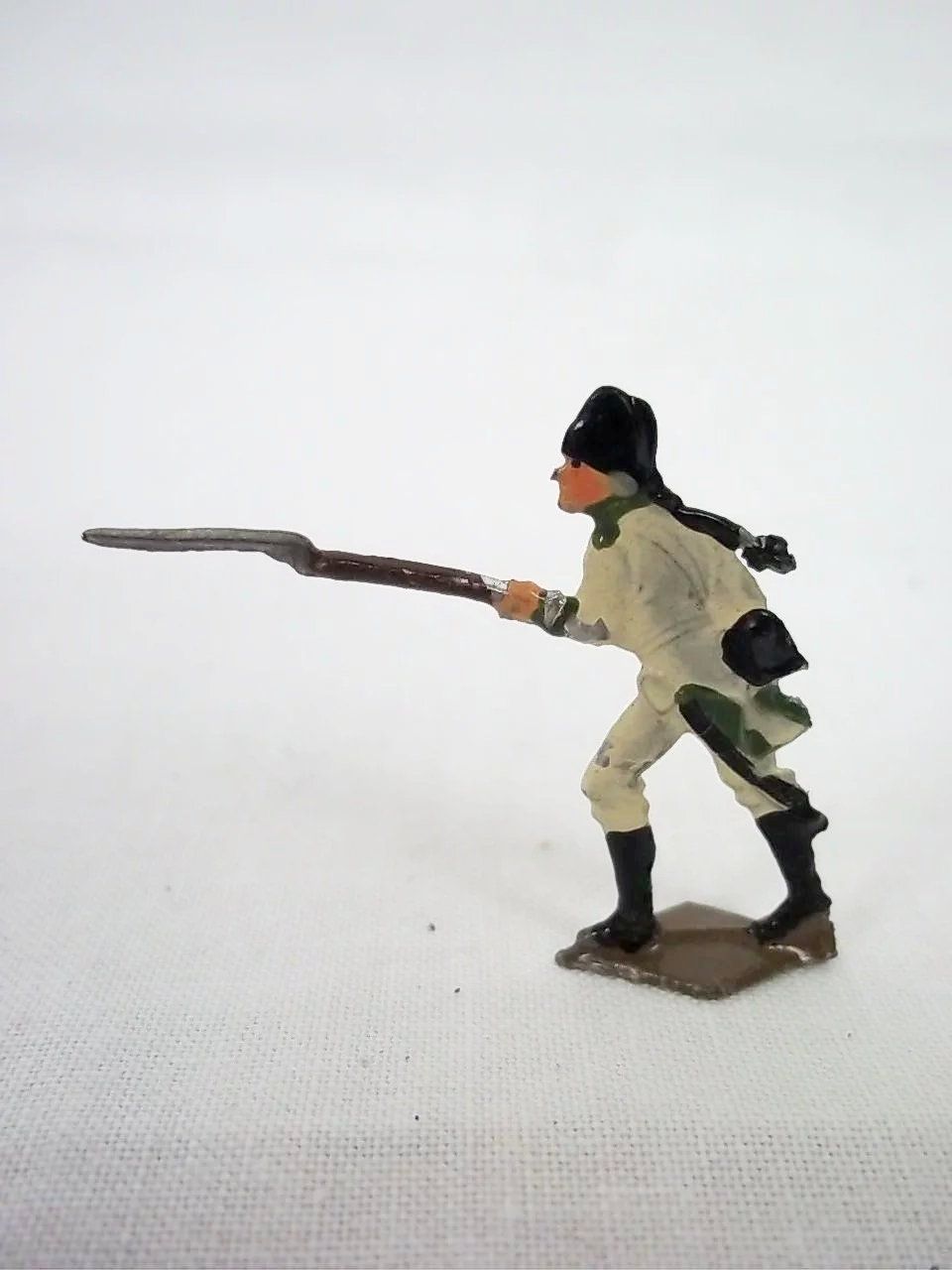 c1900/20 Spanish Infantry Storming Vintage Tin Flats 20 Pieces. Boxed - Image 6