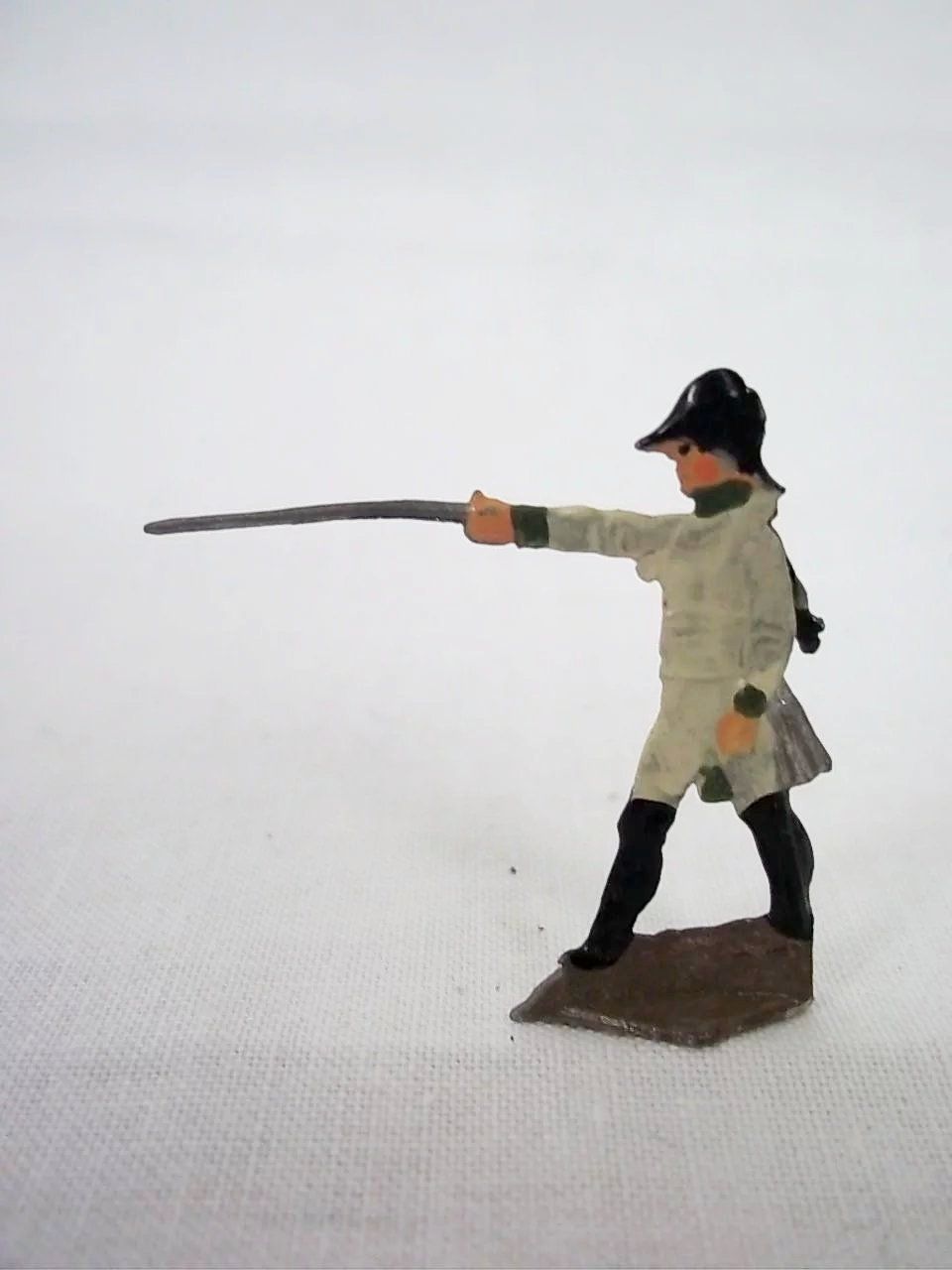 c1900/20 Spanish Infantry Storming Vintage Tin Flats 20 Pieces. Boxed - Image 7