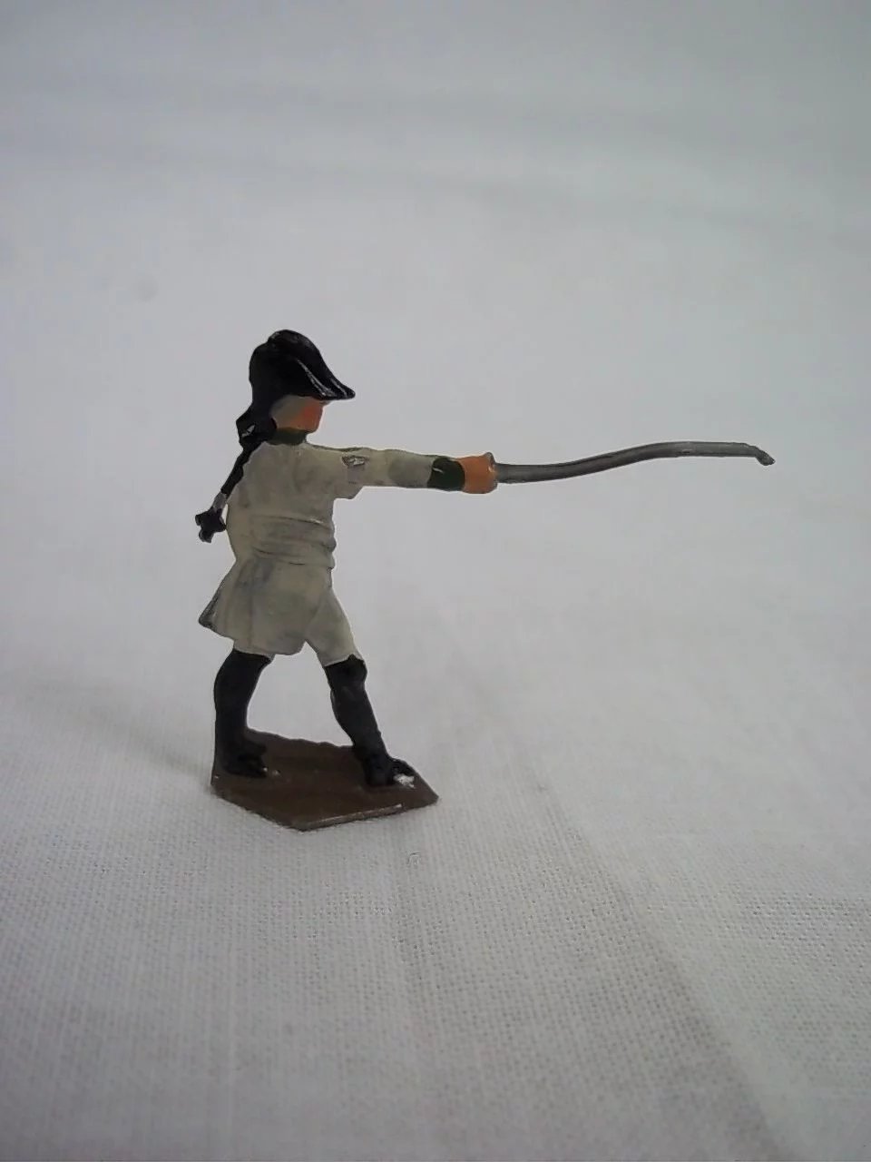 c1900/20 "Spanish Infantry Firing" Vintage Tin/Lead Flats 20 Pieces. Boxed - Image 4