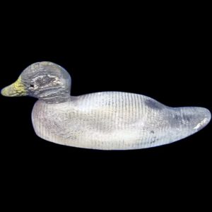 c1900 American Hand Carved Wooden Folk Art American Decoy Duck