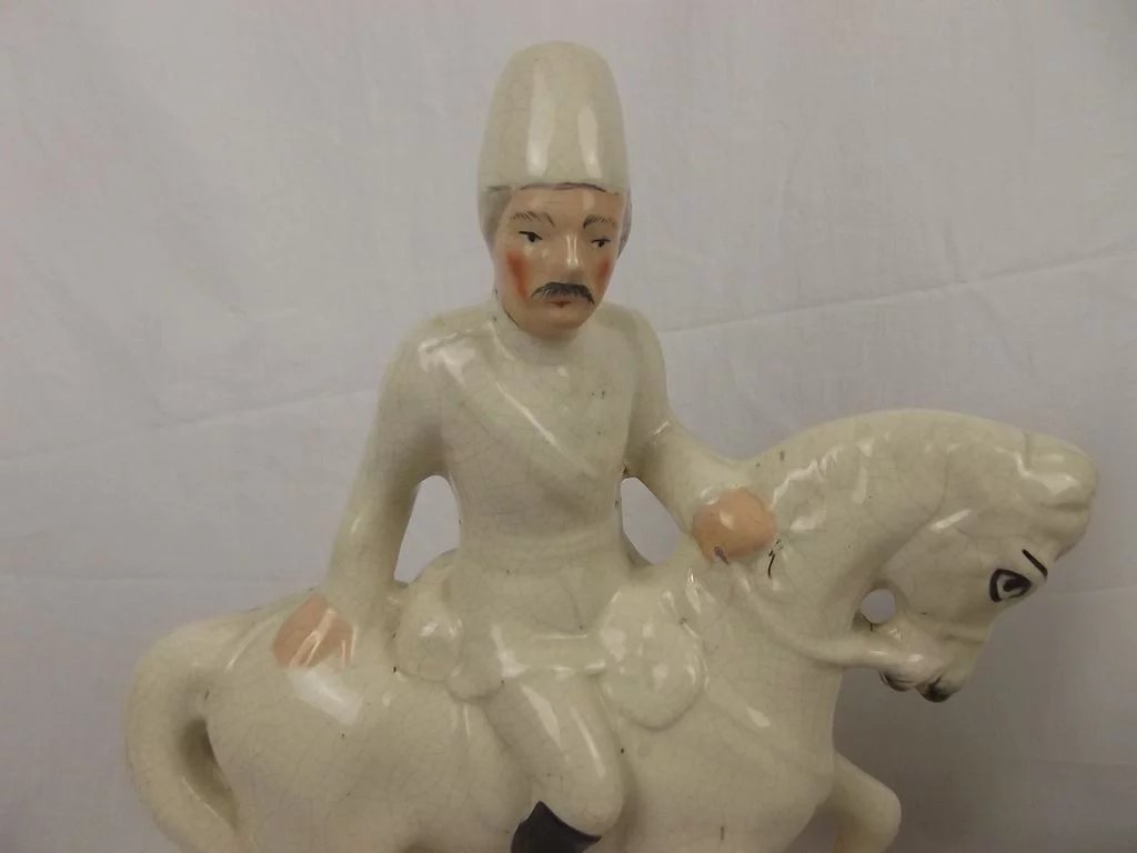 c1900 Boer War Staffordshire Equestrian Pair Of Lord Kitchener & General Buller - Image 5