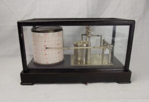 c1900 Short & Mason Cased Barograph