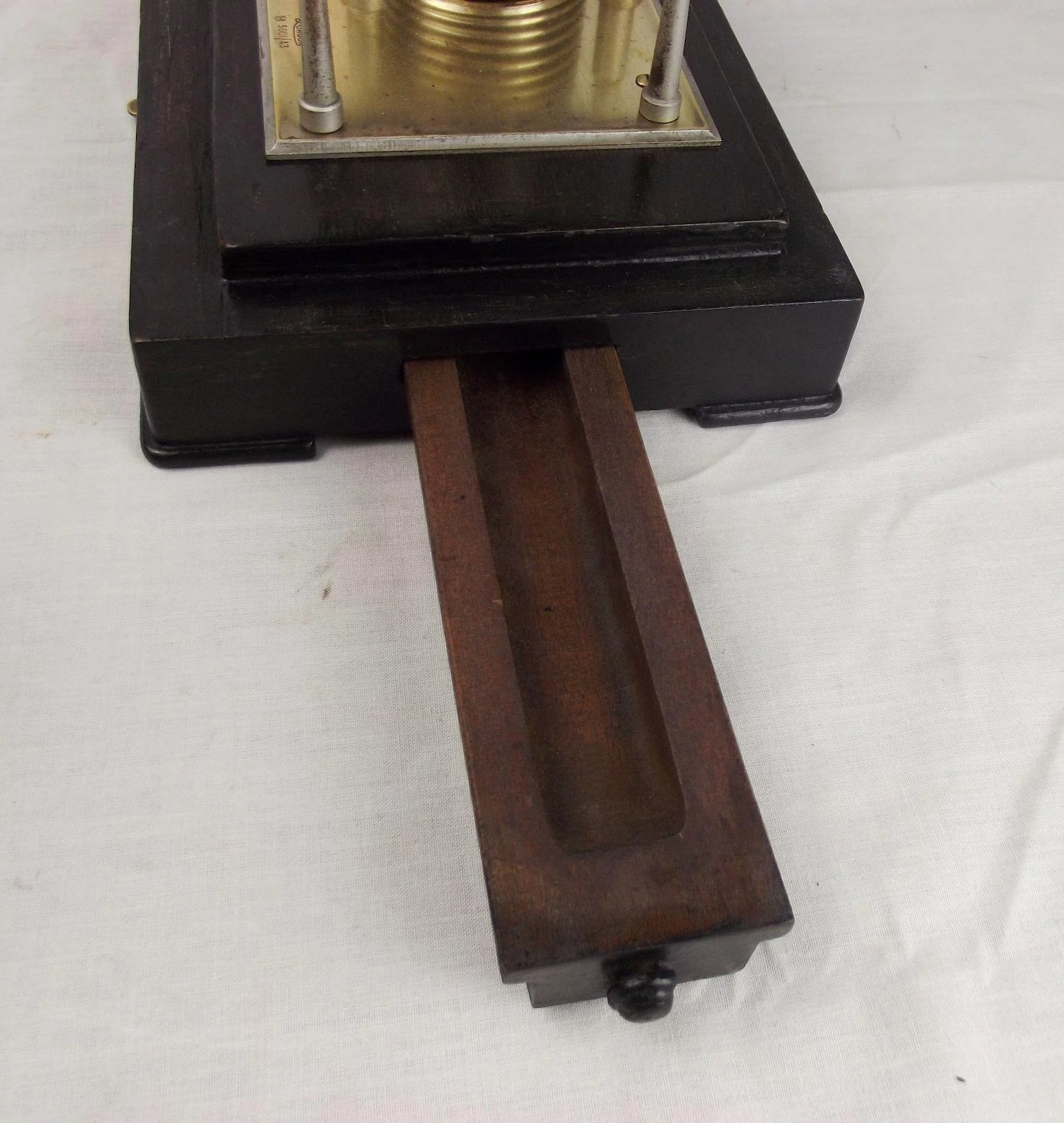 c1900 Short & Mason Cased Barograph - Image 8