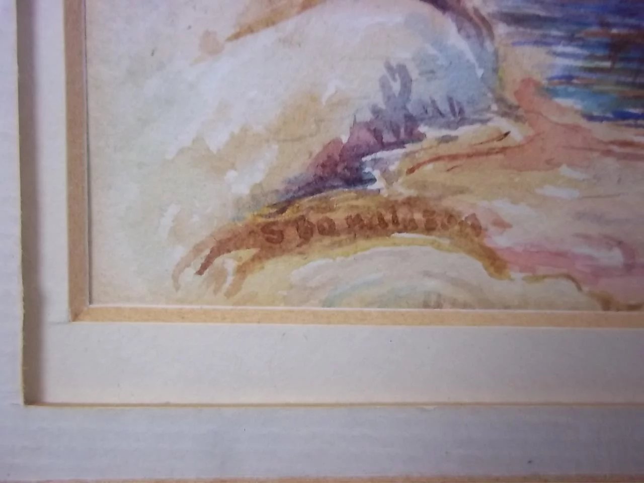 c1907 Watercolour Of San Remo, Italy By S.Donaldson, Signed - Image 6