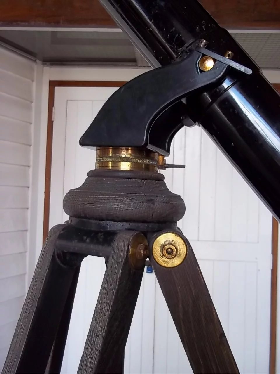 c1910 Brass Wray Broadhurst Clarkson & Company Telescope, Cased With Tripod - Image 4