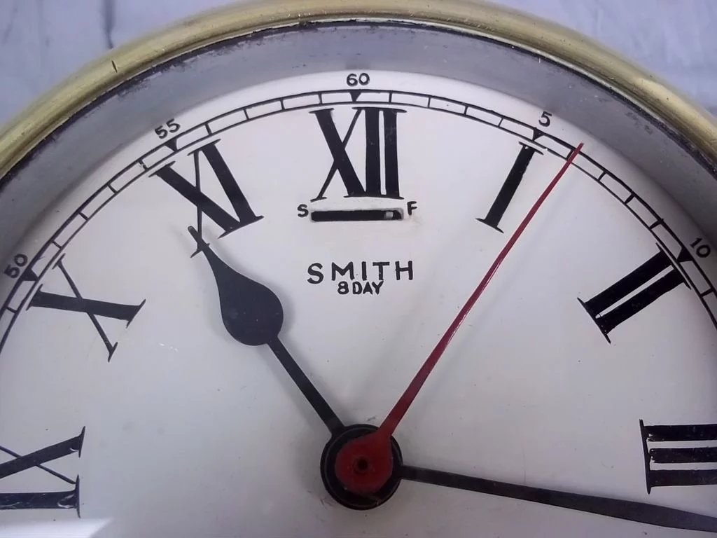 c1930's Smith 8 Day Ships Clock - Image 4