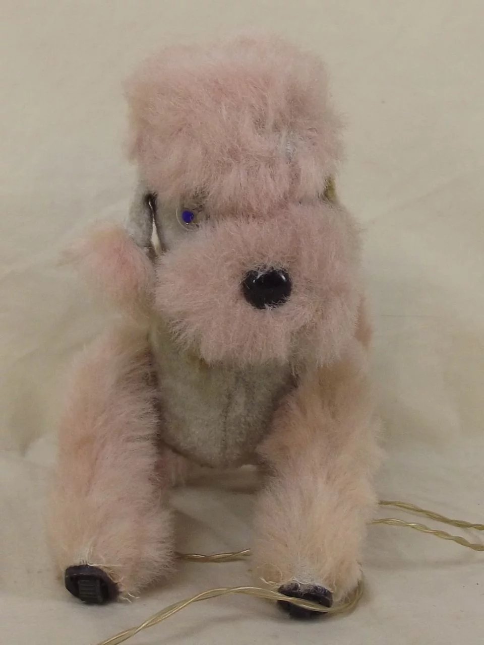 c1950 Alps Princess The Begging Poodle Battery Powered Dog - Image 4