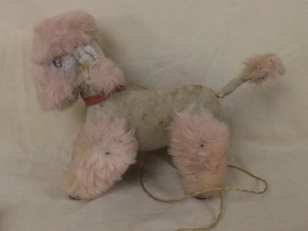c1950 Alps Princess The Begging Poodle Battery Powered Dog - Image 5