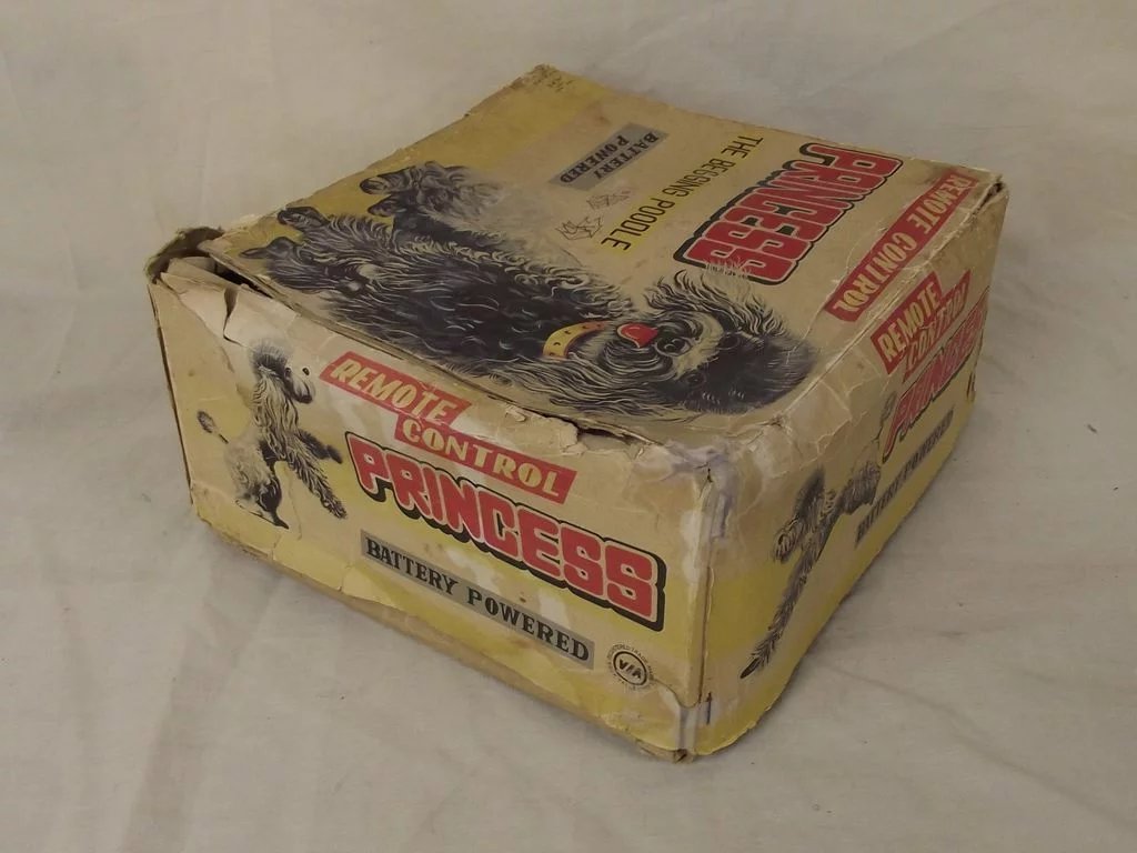 c1950 Alps Princess The Begging Poodle Battery Powered Dog - Image 10