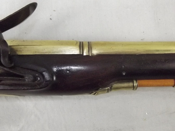 1780's Flintlock Pistol By John Bass Of London - Image 2