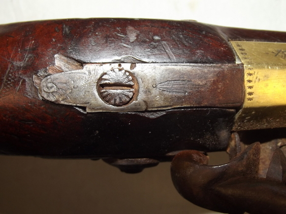 1780's Flintlock Pistol By John Bass Of London - Image 11
