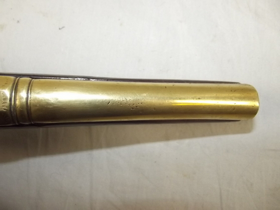 1780's Flintlock Pistol By John Bass Of London - Image 14